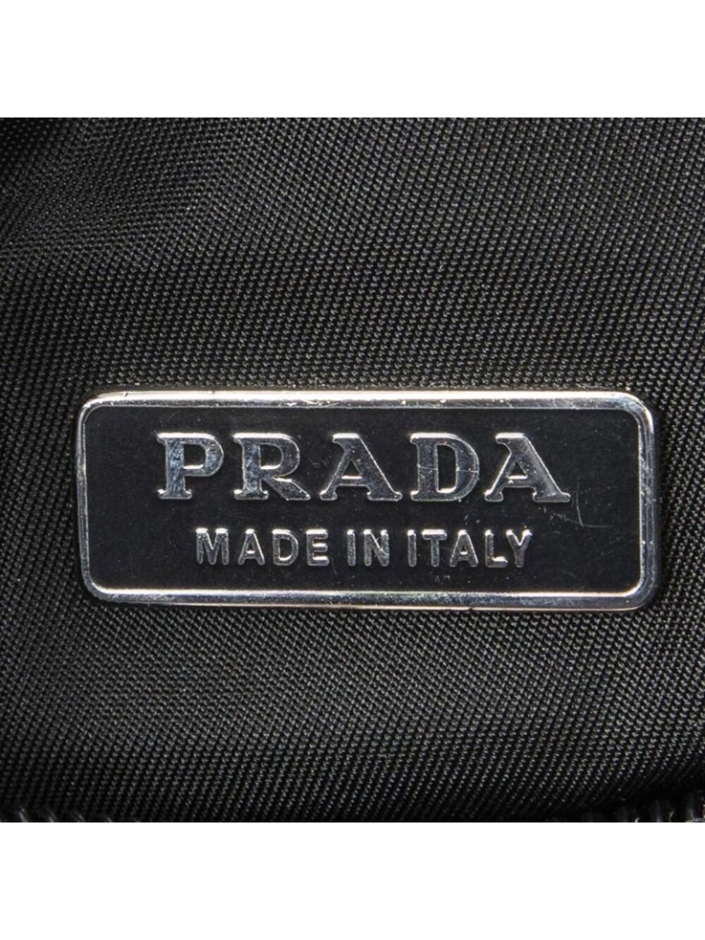 Prada Mini Zip Hobo Black Nylon Canvas - Picture 10 of 10